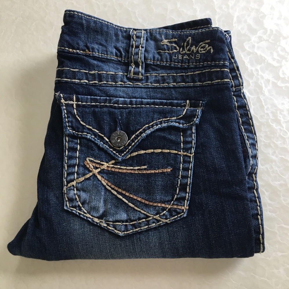 Silver MCKENZIE capri